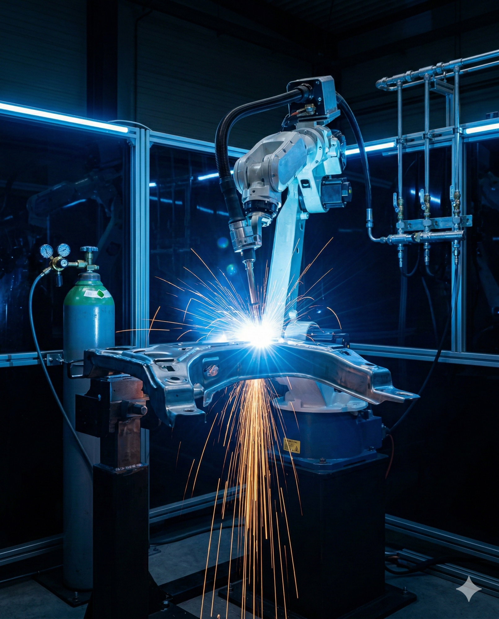 Magmix MIG welding gas cylinder